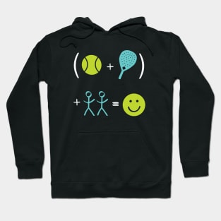 Padel Equation for Fun Hoodie